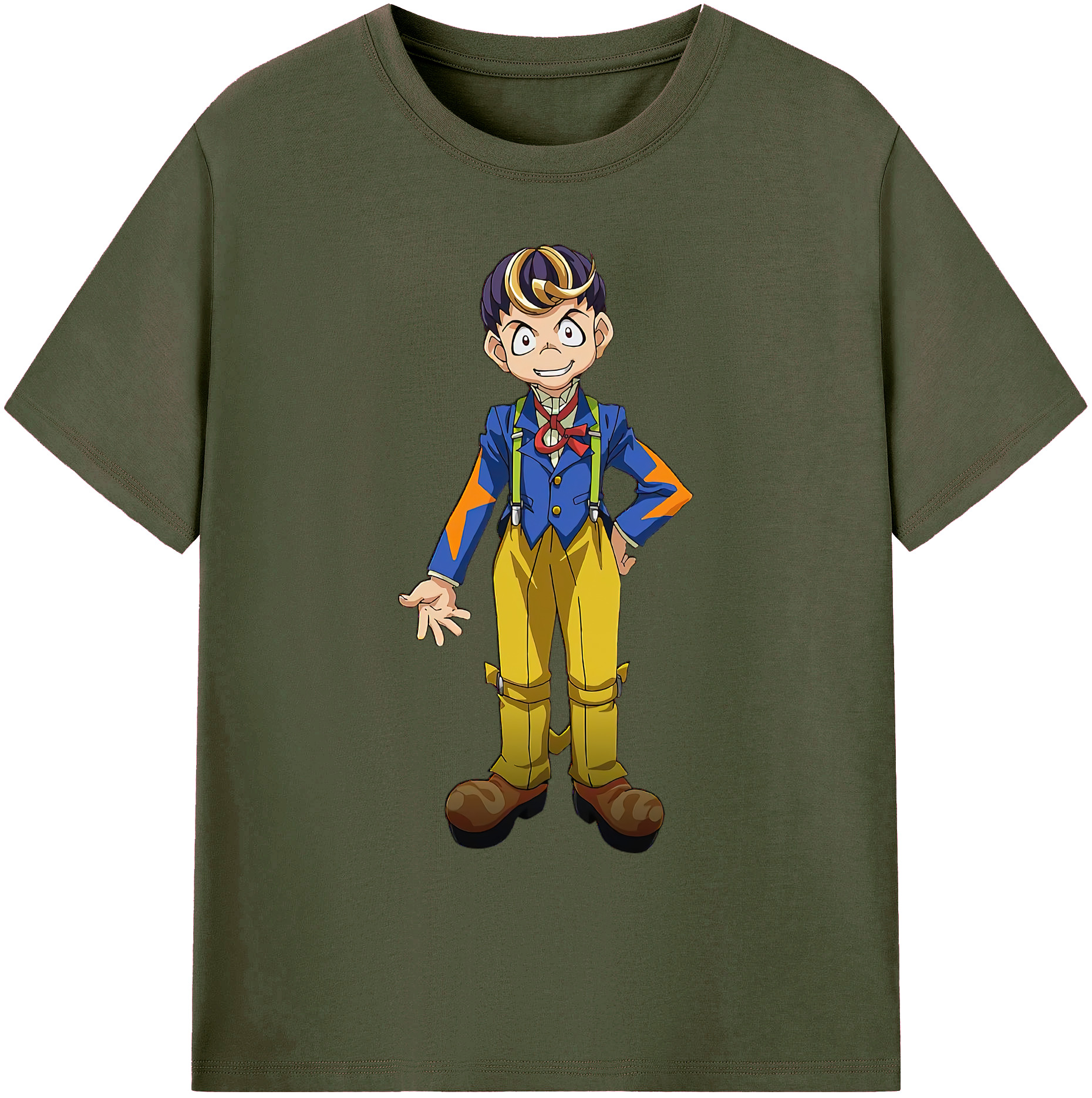 （画像用） 遊☆戯☆王 Yu-Gi-Oh! 綿100％ メンズ半袖Tシャツ｜肌触りやわらか＆通気性